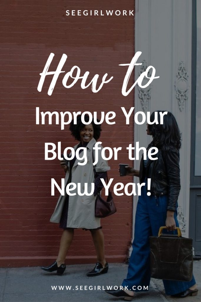 how to improve your blog for 2018