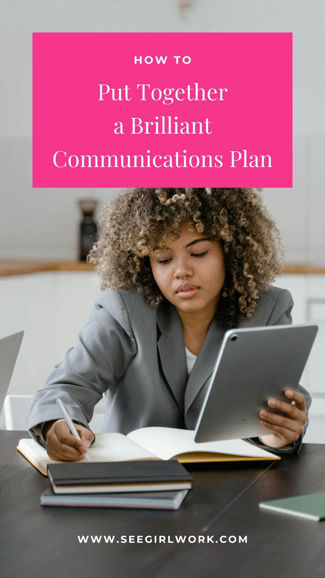 communications plan blog